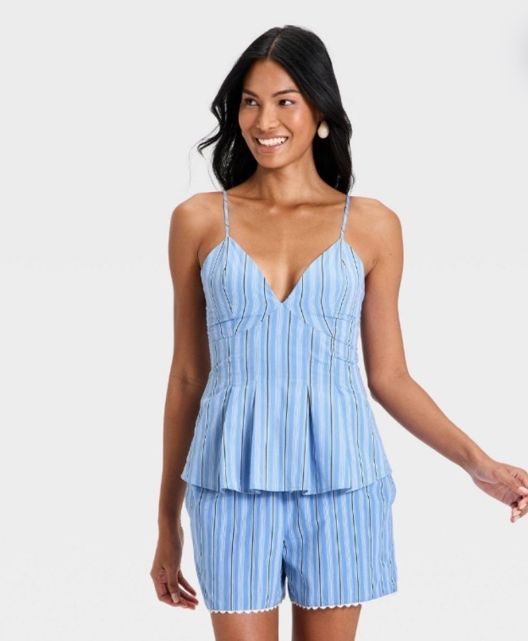 Poplin Cami Top & Shorts

#LTKootd #LTKOver40 #LTKTravel