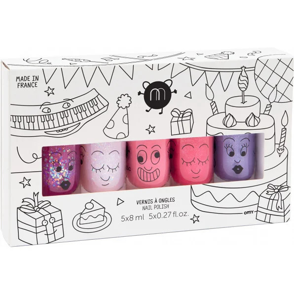 5pc Nail Polish Party Set | Maisonette