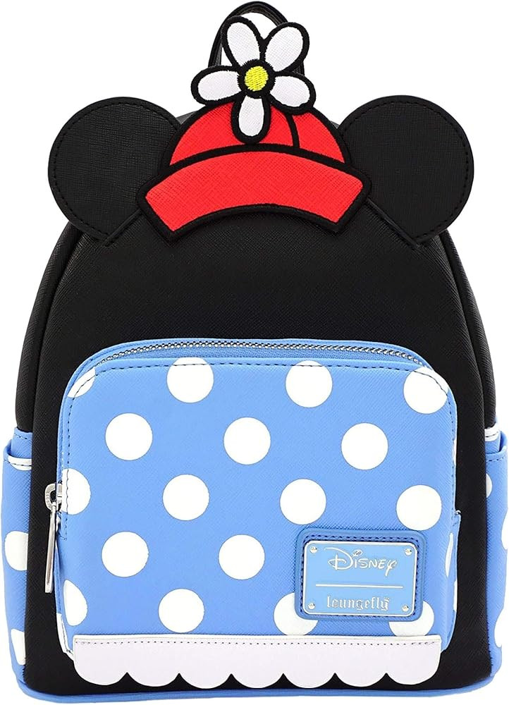Loungefly Women's Backpack, Minnie Mouse Retro Polka Dot, Medium (LF-WBBK0961) | Amazon (US)
