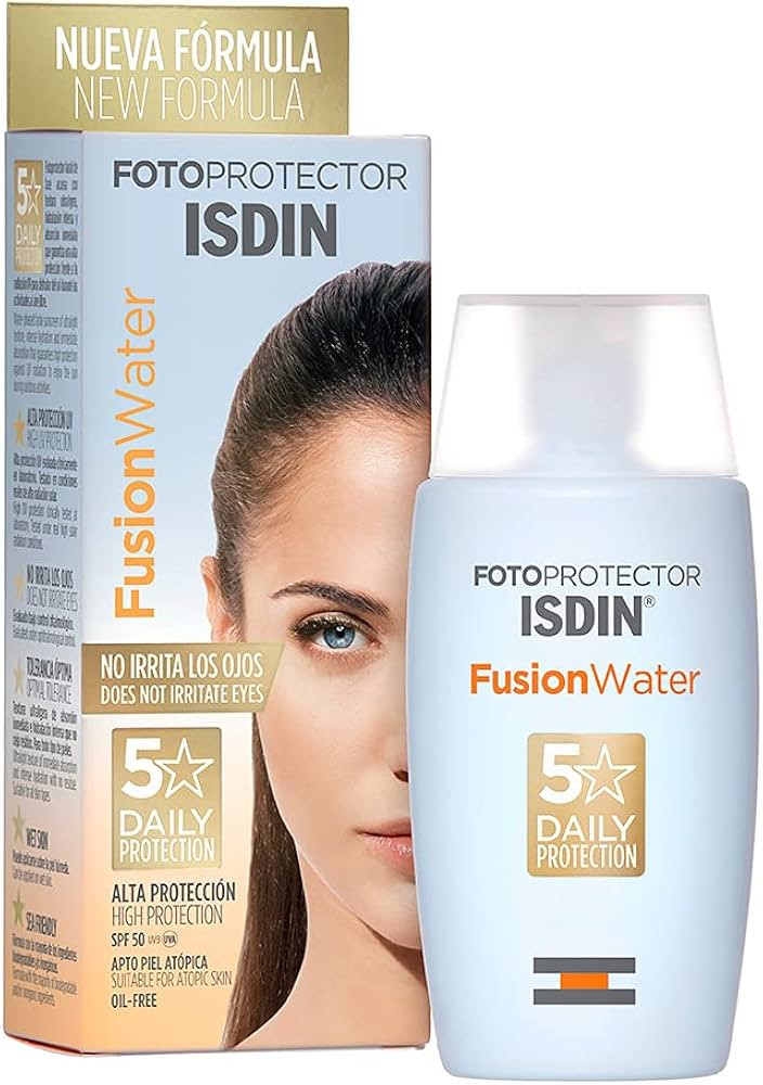 ISDIN Fotoprotector Fusion Water SPF 50 50ml | Fotoprotettore viso per uso quotidiano | Texture u... | Amazon (IT)