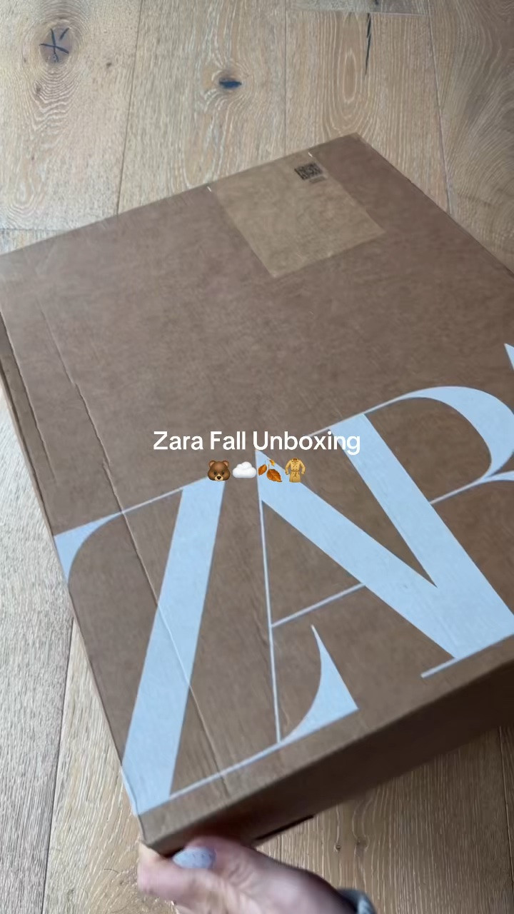Zara fall unboxing 🍂 So many cute pieces for fall! I’ll be posting a try on soon and showing you how I’d style everything. I’ll have everything I picked up linked on my LTK! 

#Zara #ZaraHaul #ZaraFall #FallFashion #FallOutfits Zara fall unboxing, Zara fall haul, Zara new arrivals, fall fashion 2026, fall outfit inspo, chic fall outfits, casual fall style, Zara try on, autumn fashion, fall wardrobe @Zara