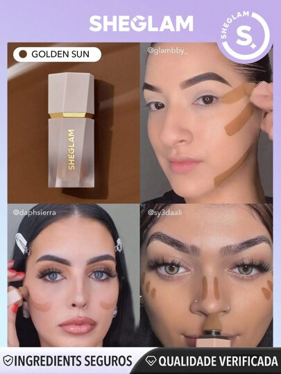 SHEGLAM Sun Sculpt Contorno Líquido-Golden Sun | SHEIN