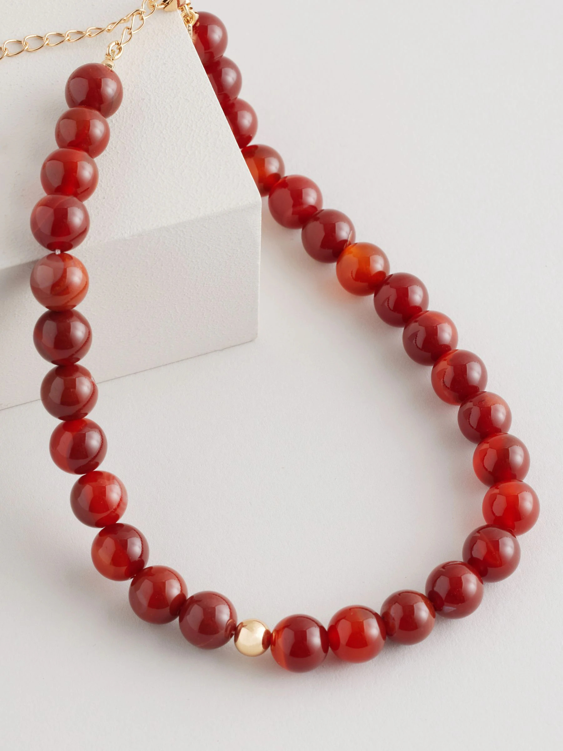 Next Beaded Semi Precious Stone NecklaceEinheitsgröße | Next EU