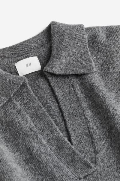 Fine-knit collared jumper | H&M (UK, MY, IN, SG, PH, TW, HK)