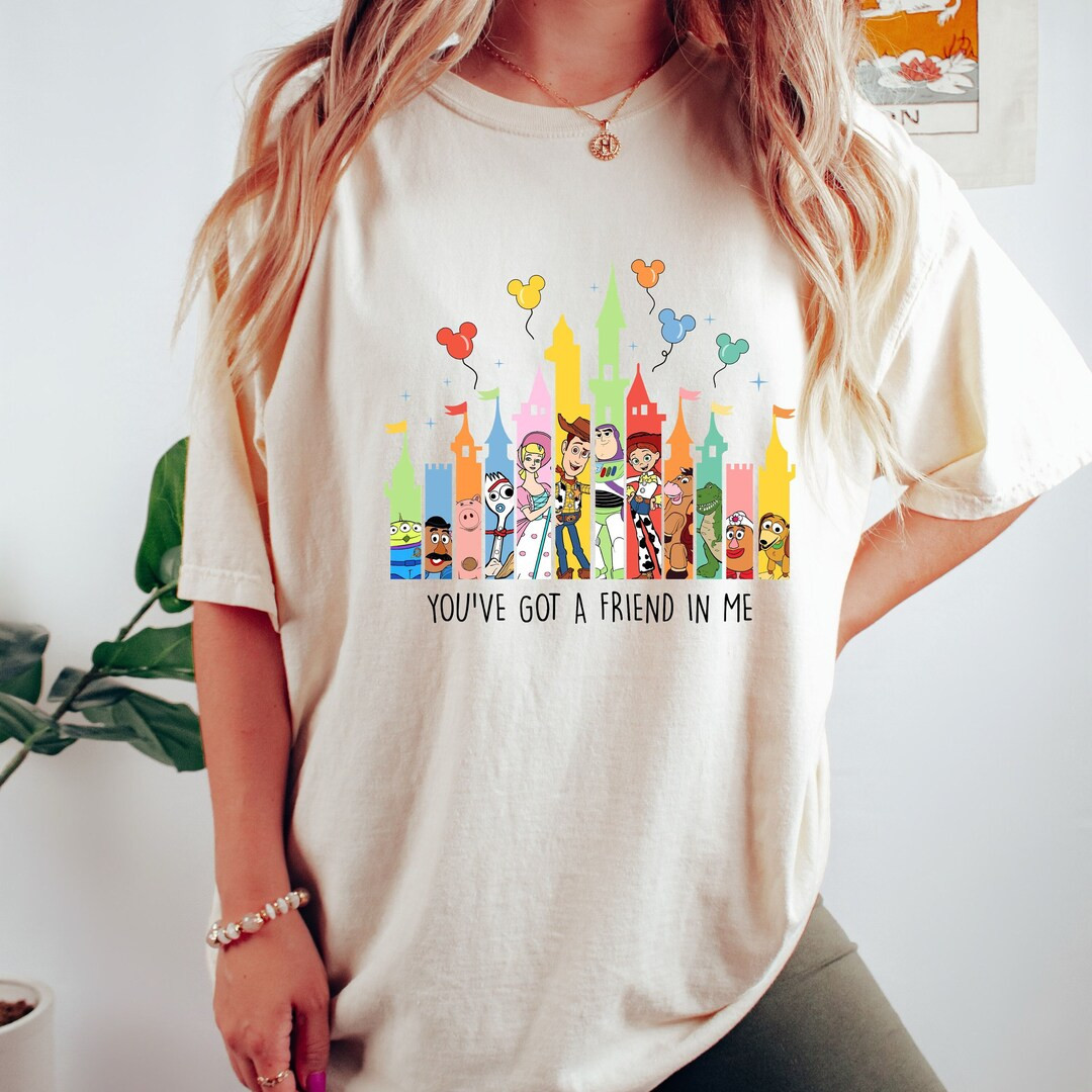 Comfort Colors® You've Got A Friend in Me Shirt, Toy Story Shirt, Disney Friends Shirt, Magical ... | Etsy (US)