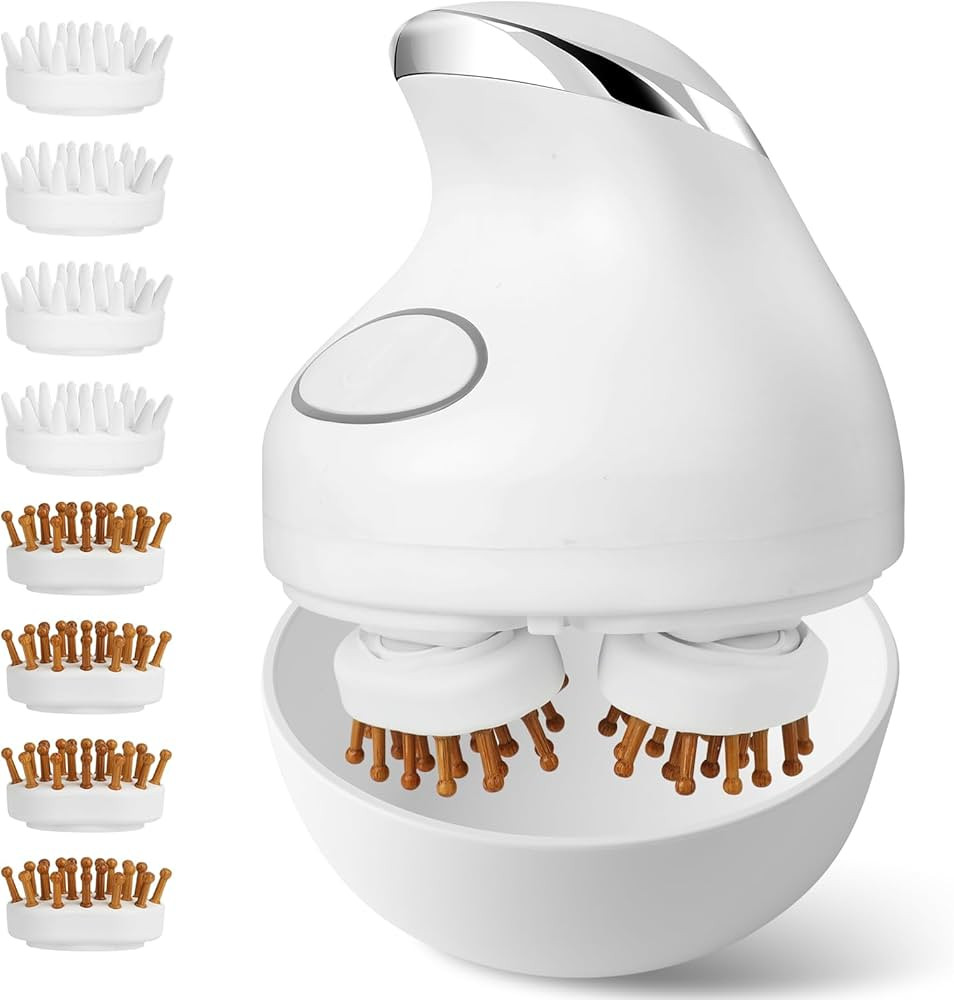 Electric Head Massager Scalp Stress Relax,Hair Scalp Massager for Hair Growth,Cordless Portable M... | Amazon (US)