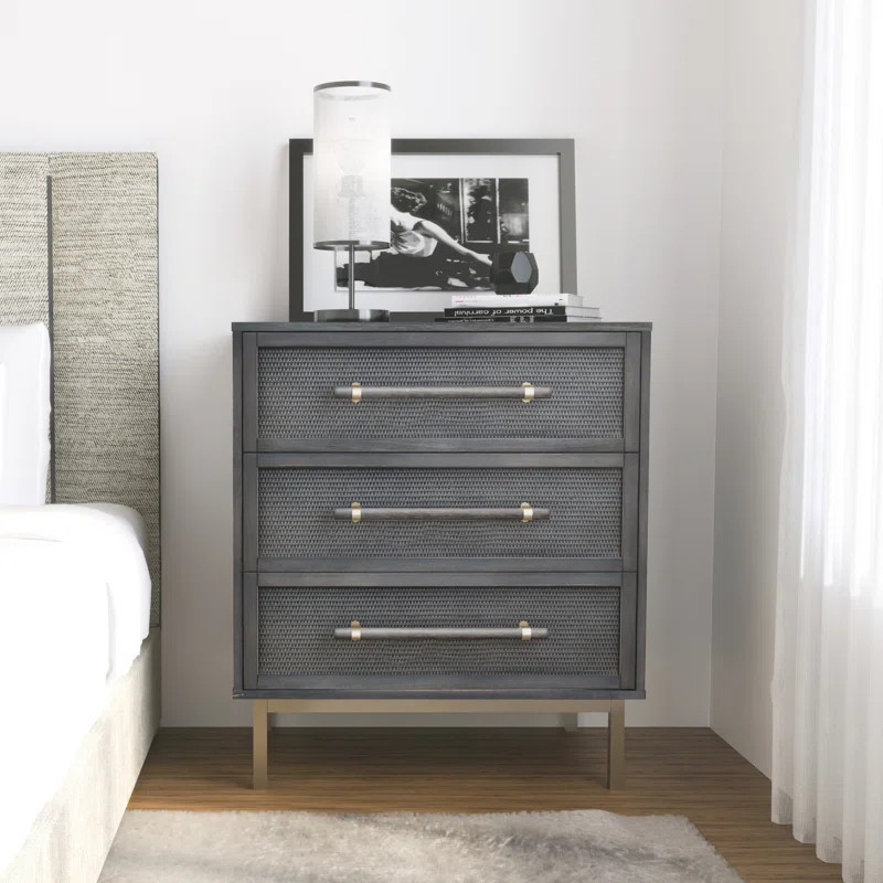 Sophia 3 Drawer 30" W Chest | Wayfair Professional