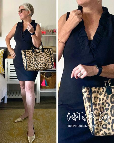 This Lilly Pulitzer classic shift dress with leopard bag and gold shoes is a year-round go-to outfit 


#LTKstyletip #LTKworkwear #LTKitbag