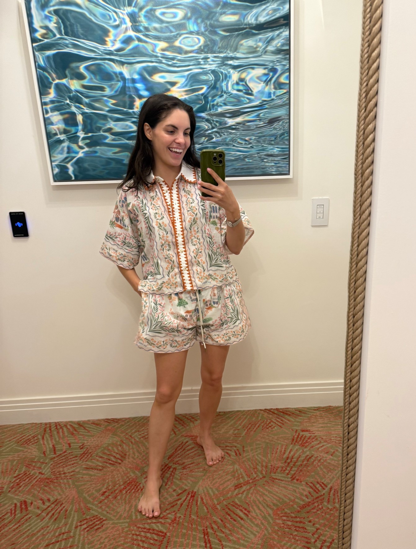 Ready to resort 🐒🌴✨ 

Palm beach style | girls trip | matching resort set | beach coverup set | warm weather set | girls trip fit 

#LTKgrwm #LTKTravel #LTKootd