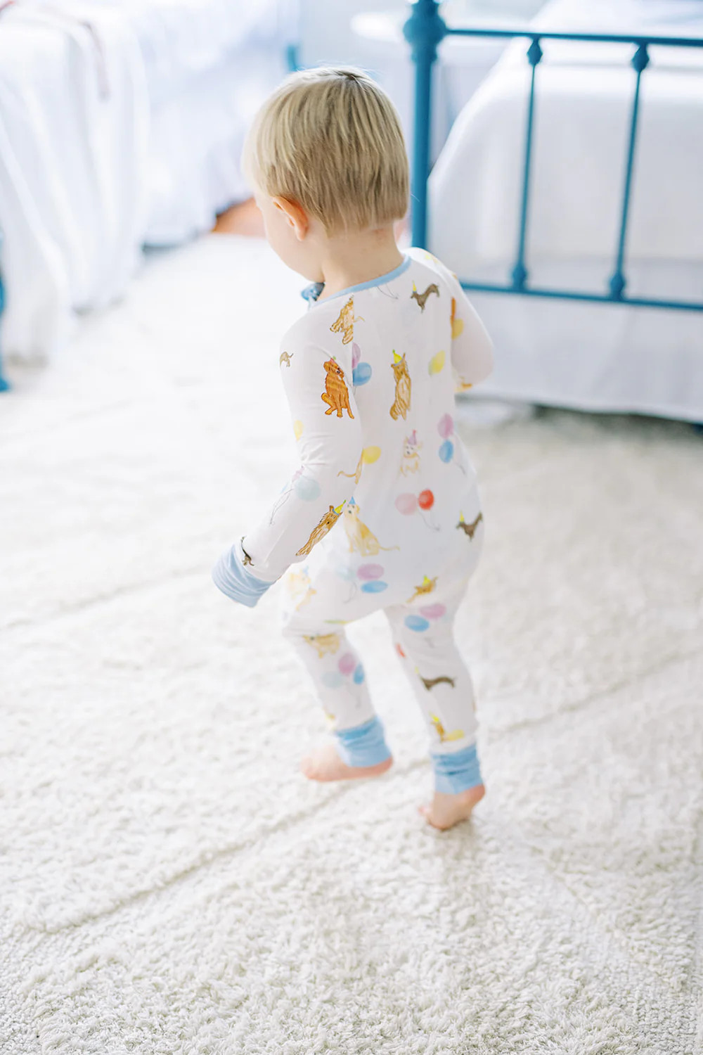 Dog Party 2 Piece Pajama | The Uptown Baby
