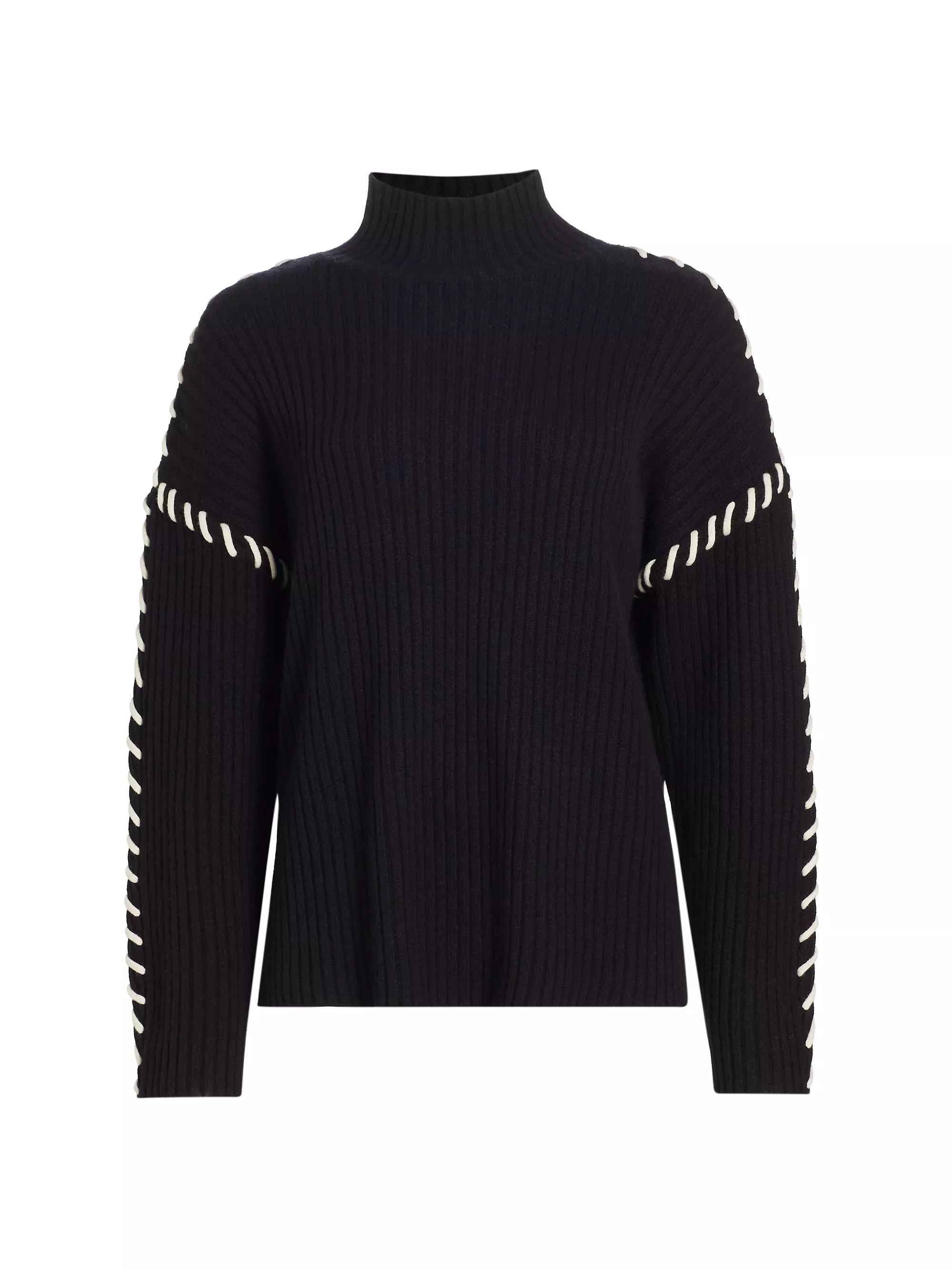 Liam Wool-Blend Whipstitch Sweater | Saks Fifth Avenue