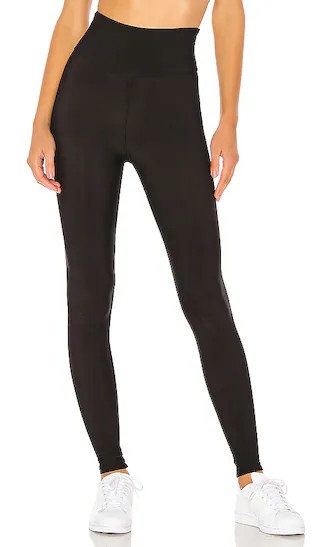 Fleece Lined High Waisted Matte Legging in Black | Revolve Clothing (Global)