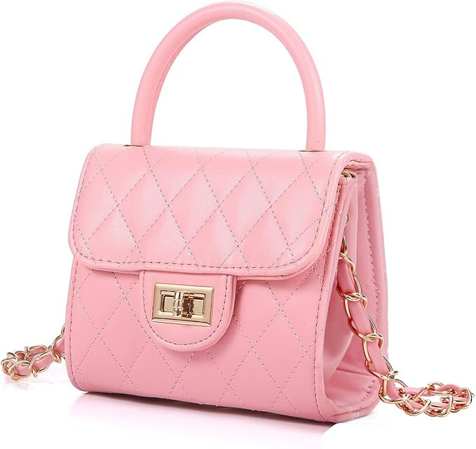 Little Girl Purse Kid Purse Pink Purses for Girls (Pink) | Amazon (US)