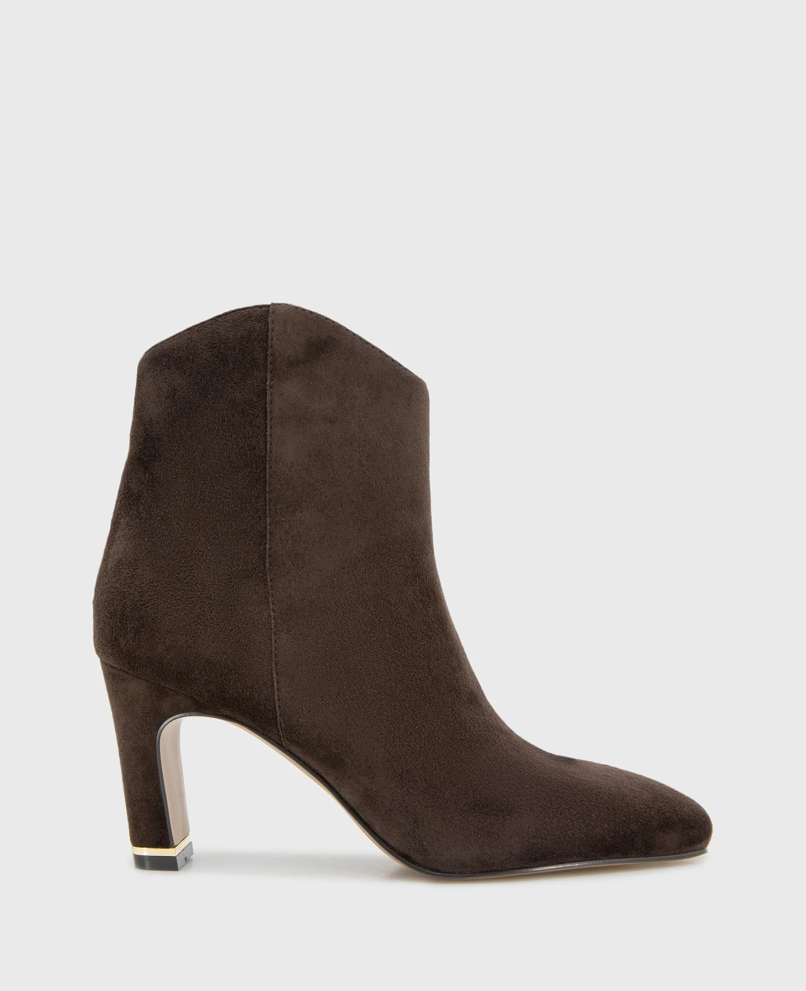 Kenneth Cole | Grizelda Suede Heel Boot in CHOCOLATE SUEDE, Size: 9.5 | Kenneth Cole