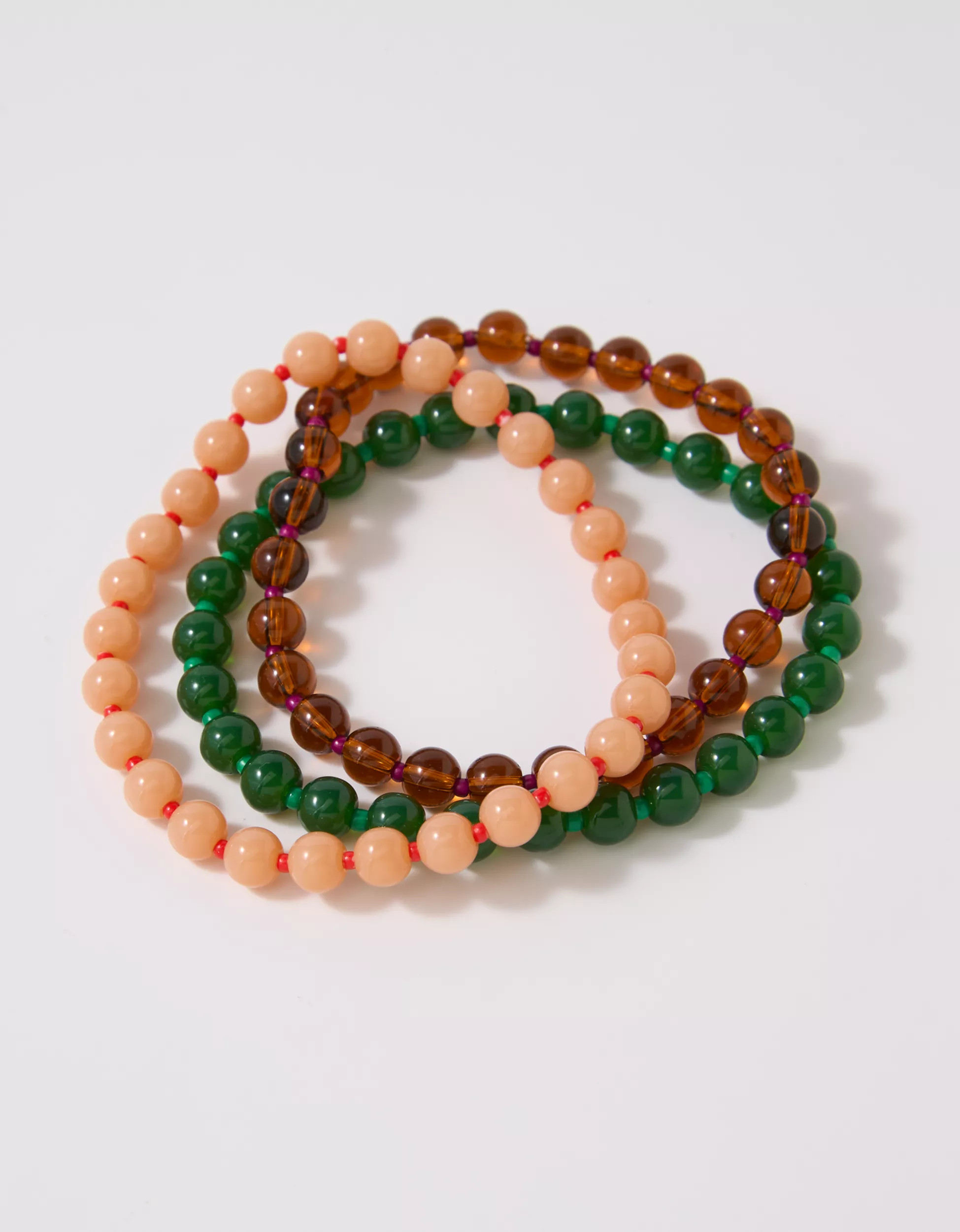 Aerie Colored Bead Bracelet Pack | Aerie