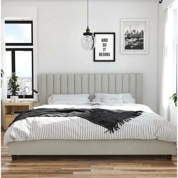 Brittany Upholstered Platform Bed | Wayfair North America