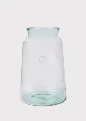etúHOME Large French Mason Jar Vase - 14.25" Tall | Afloral