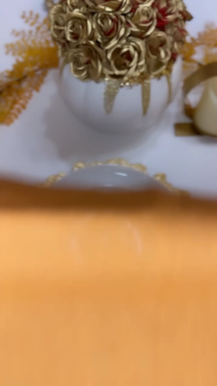 Here’s a quick tutorial on how to elevate your Thanksgiving table 🍁 setup: 

1. Lay your napkin down flat
2. Pinch and grab from the center
3. Adjust the edges to bouquet shape 
4. Insert napkin ring from the bottom
5. Add decorative pieces as needed (leaf and wooden cutouts) 

#thanksgiving #tablesetup #napkinfolding #tutorial #holidays