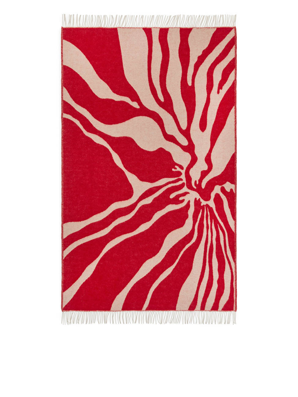 Klippan Seaweed Wool Blanket | ARKET (EU)