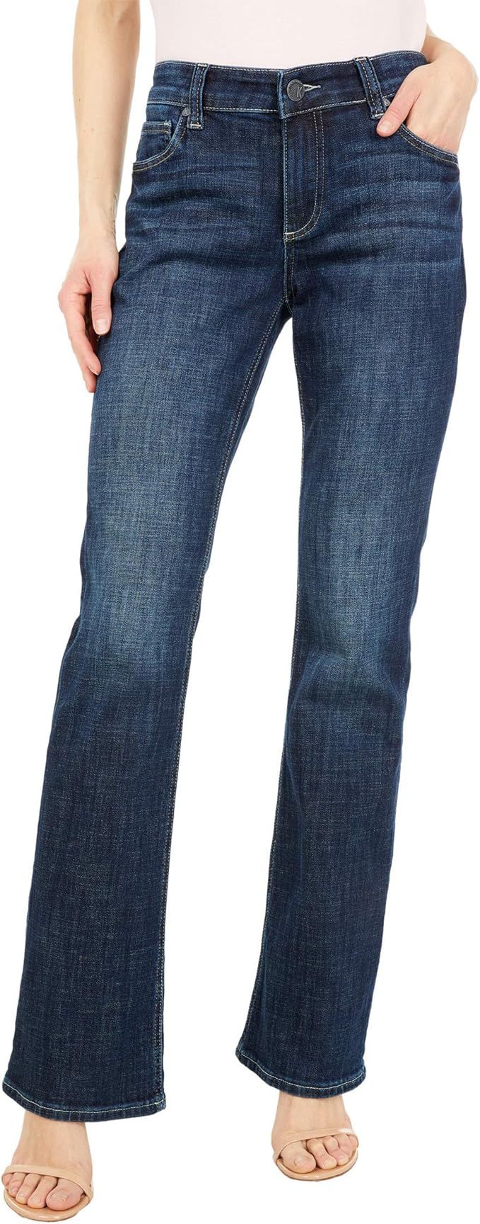 KUT from the Kloth Natalie High Rise Bootcut Jeans | Amazon (US)