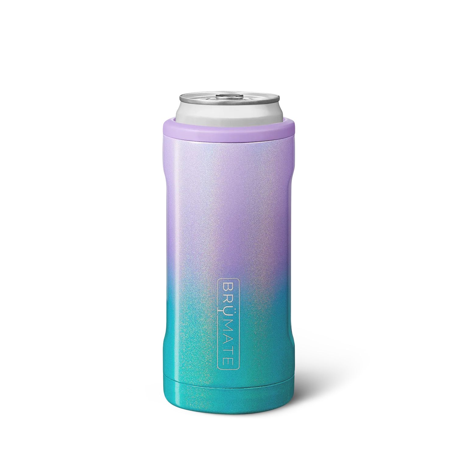 Hopsulator Slim Can Cooler (12oz) - Glitter Mermaid | Brumate