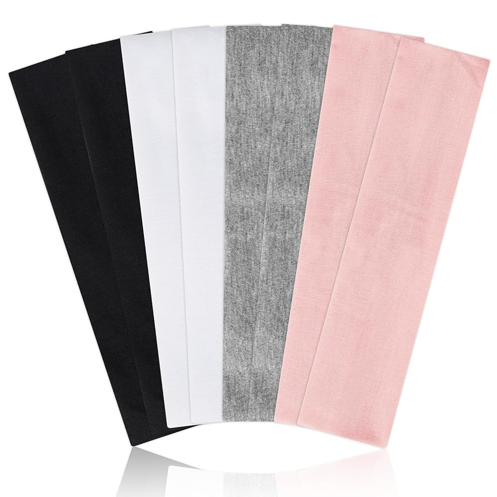 Headbands for Women Non Slip, Stretchy Sweat Headband for Workout Yoga Running, Head Bands for Wo... | Amazon (US)