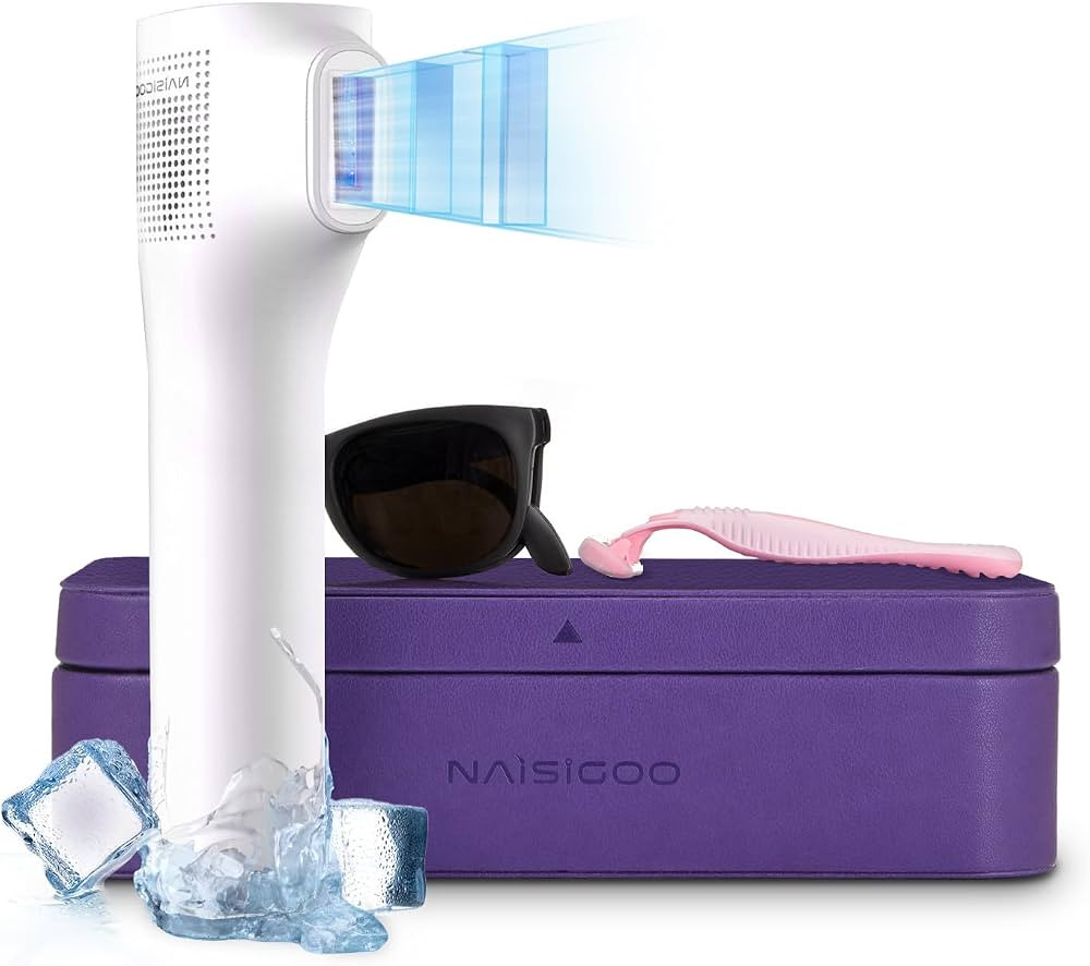 The Shiner Laser Hair Removal for Women and Men with Comfort Painless IPL Hair Removal Device wit... | Amazon (US)