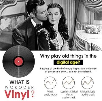 Record Player Turntable with Speakers 3-Speed Belt-Driven Vinyl LP Vintage Design for Home Music ... | Amazon (US)