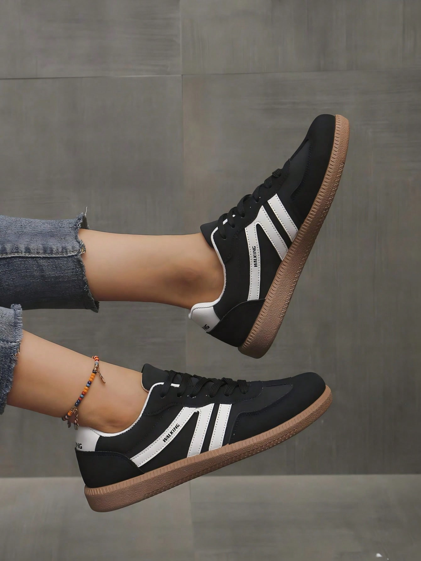 2024 New Suede Women Trainers Skateboard Shoes Sports Flats, Spring/Autumn Versatile Shoes For Wo... | SHEIN