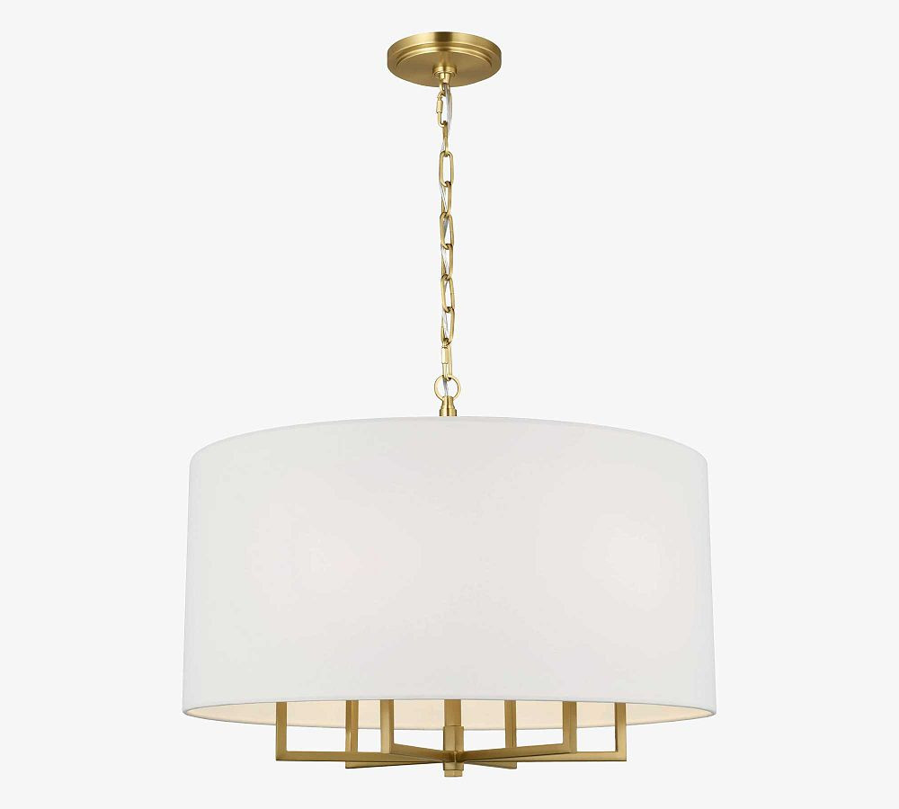 Heloise Metal Round Chandelier (25") | Pottery Barn (US)