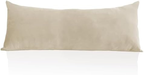 StangH Beige Velvet Body Pillow Cover Super Soft Large Pillowcase for Pregancy/Baby, Home Decorat... | Amazon (US)