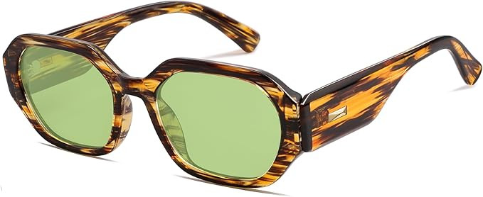 SOJOS Polarized Sunglasses For Women Retro Rectangle Womens Sun Glasses Trendy Narrow Square 90s ... | Amazon (US)