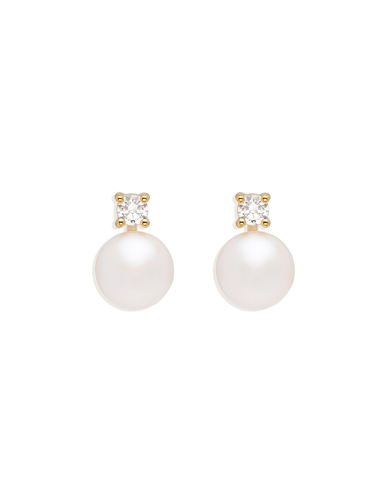 MOMENTS WITH YOU PEARL STUD EARRINGS 6MM | David Jones (Australia & New Zealand)