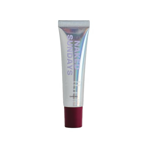 Naked Sundays Poutscreen SPF 50 Lip Treatment – Hydrating Lip Balm with Broad Spectrum, Glossy Non-Sticky Finish, Nourishing Lip Care with Peptides for Protected Lips - 15ml (Darling) | Amazon (US)