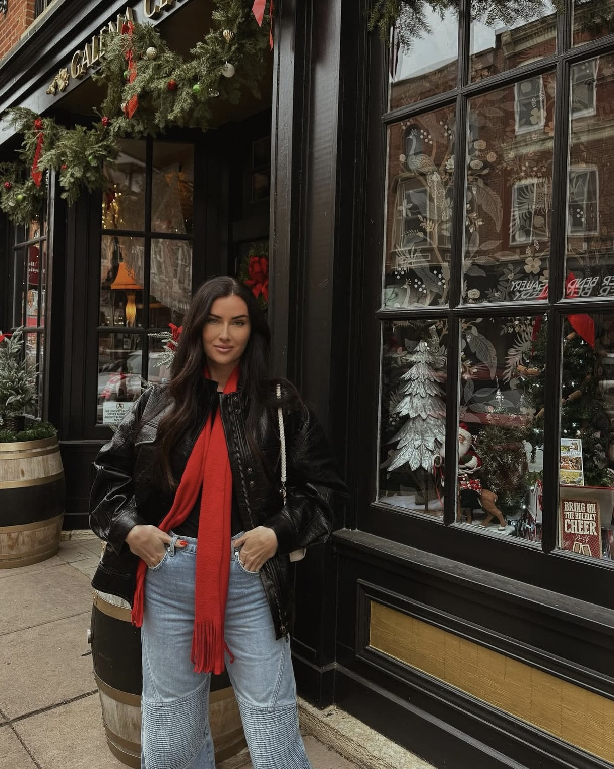 Perfect pop of red for your holiday outfit #holidayoutfit 

#LTKGiftGuide #LTKHoliday #LTKCyberWeek