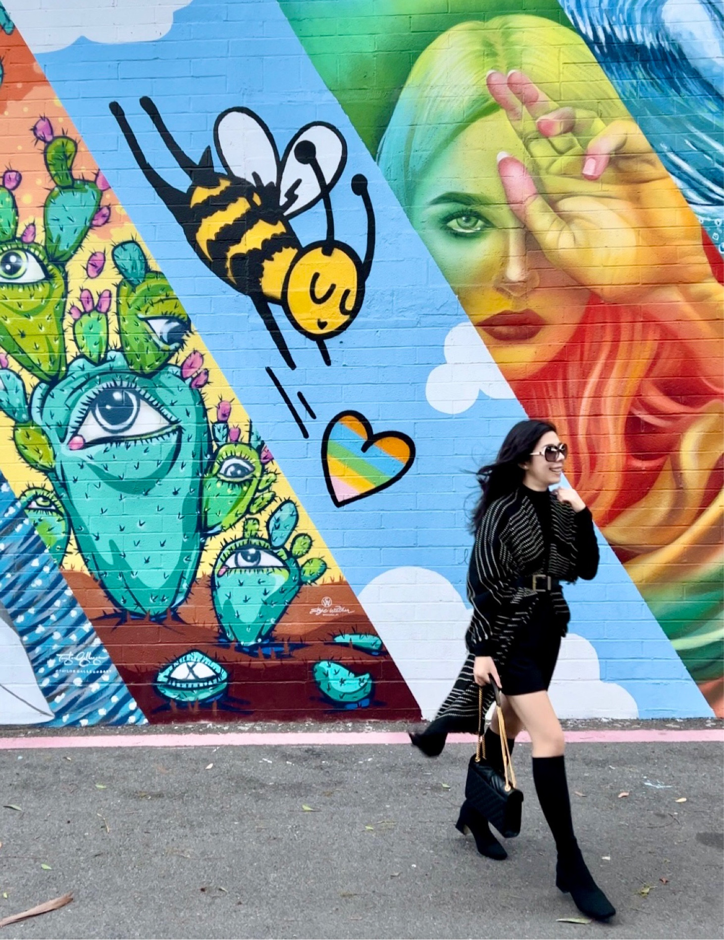 I used to love wearing scarves and ponchos. I brought this poncho/cape/scarf out of retirement and worked it into my current style! I layered this brown and wool cape on top of a turtleneck and high rise shorts. To keep my legs warm, I wore my knee high boots!

#LTKstyletip #LTKshoecrush #LTKSeasonal