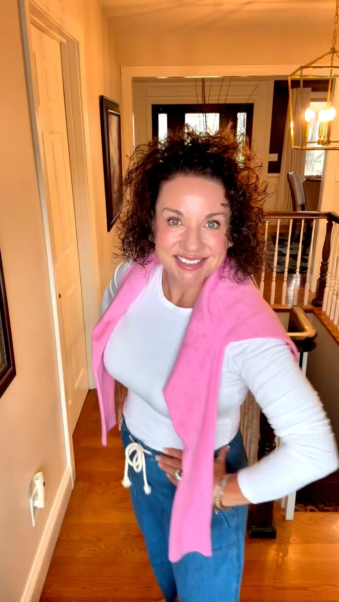 OOTD ✨
An easy, everyday look that still feels put together and comfortable—because that’s what we’re all about lately.

Wearing a soft pink sweater paired with my favorite Old Navy easy cropped pants (so flattering and effortless), and finished it off with my go-to Gianni Bini sparkle flip flops for a little fun detail. This is one of those outfits you can throw on and still feel confident all day long.

Perfect for running errands, casual days, or even a quick client stop—comfortable style that still feels cute and elevated.



#OOTDstyle #CasualOutfitIdeas #OldNavyStyle #EverydayStyle #EffortlessOutfits #ComfortableFashion #SpringOutfits #SimpleStyle #WhatIWoreToday #AffordableFashion #RealLifeStyle #MomStyle #CasualChicStyle #OutfitInspo #DailyOutfit

#LTKPetite #LTKootd #LTKBeauty