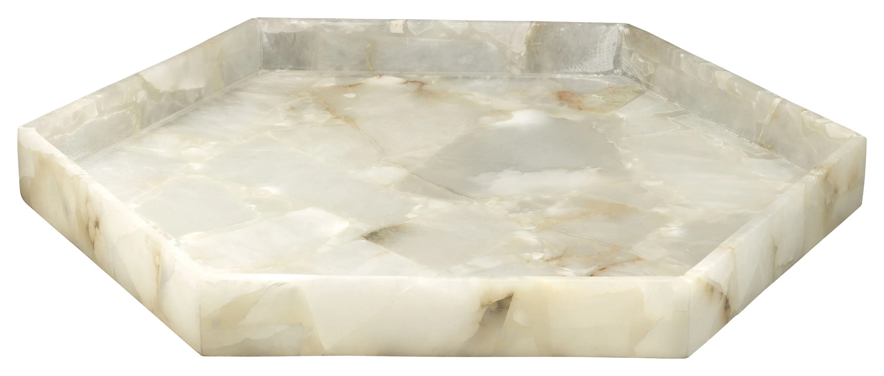 Jamie Young Company Alabaster Antonia Accent Vanity Tray & Reviews | Wayfair | Wayfair North America