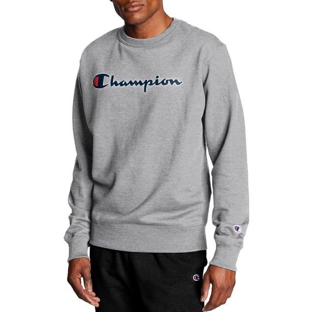 Champion Men's Powerblend Graphic Crew Sweatshirt | Walmart (US)