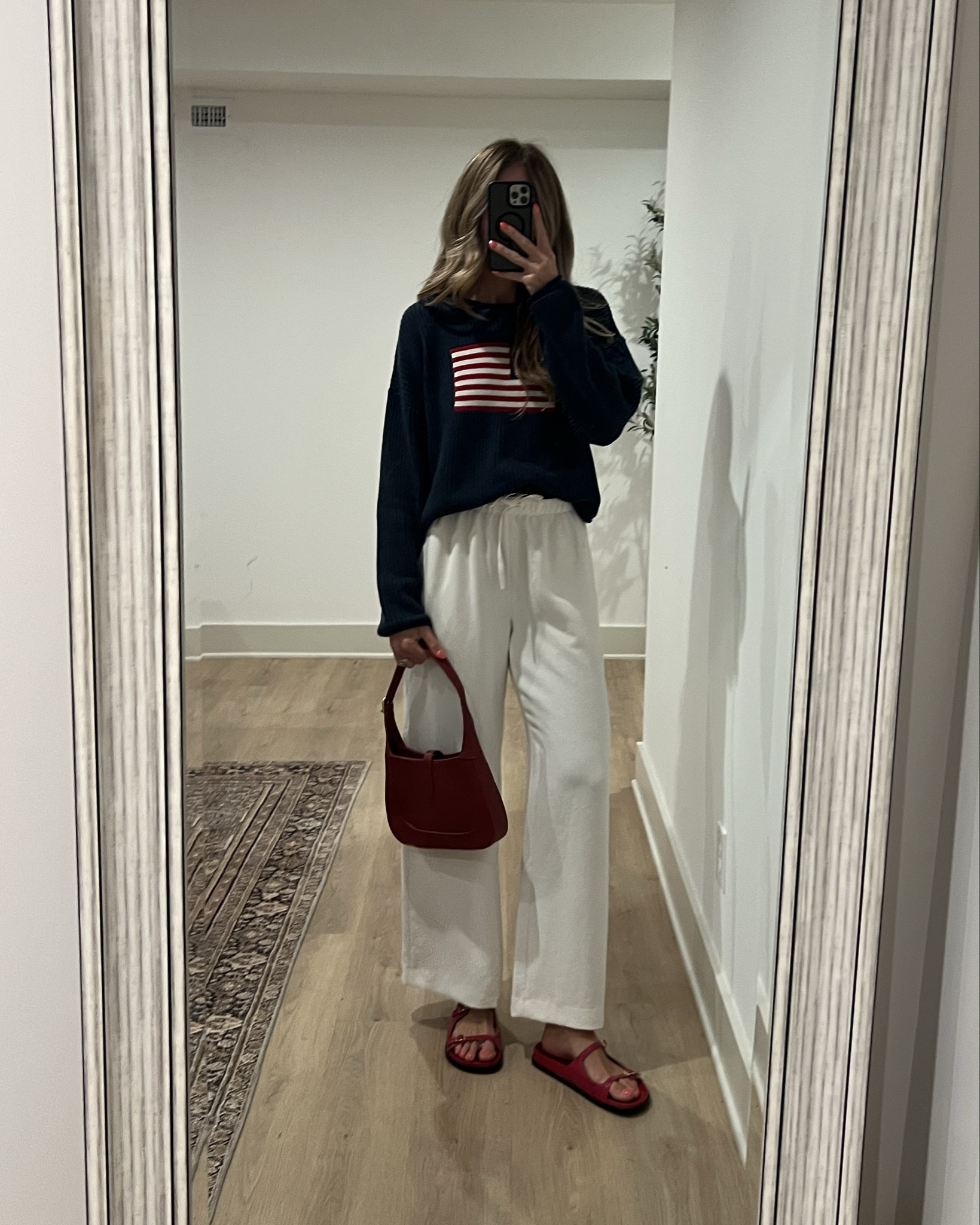 MDW Outfits  for Nantucket. Sizing below:
Size small tall in sweater
Size 6 in striped dress
Size 27 long in striped pants (run on the bigger side)
Size medium in white pants and striped shorts.  
Sized up to medium in active dress for length. Long torso friendly.  
Wearing my true size in denim shorts.  The naturally run looser
Small in red tank
Small in red skort

#LTKSeasonal

#LTKSeasonal #LTKTravel