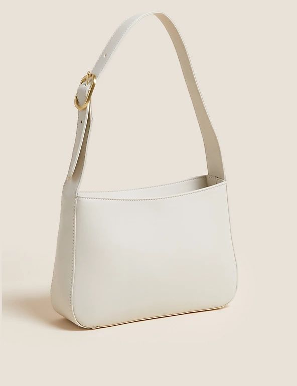 Faux Leather Mini Underarm Bag | M&S Collection | M&S | Marks & Spencer (UK)