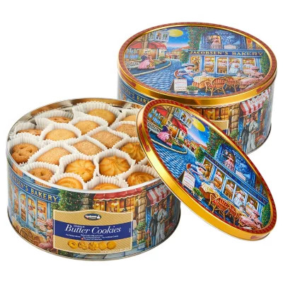 Jacobsens Original Premium Danish Butter Cookies (3.53 lb. tins, 2 pk.) | Sam's Club