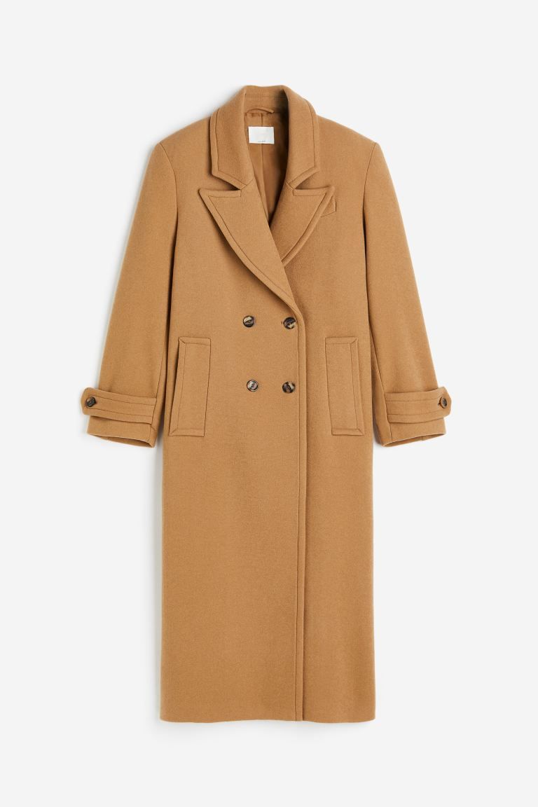 Wool-blend coat | H&M (UK, MY, IN, SG, PH, TW, HK)