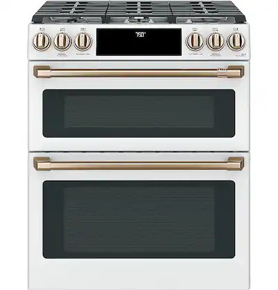 Café - 6.7 Cu. Ft. Slide-In Double Oven Gas True Convection Range with Built-In Wi-Fi, Customiza... | Best Buy U.S.