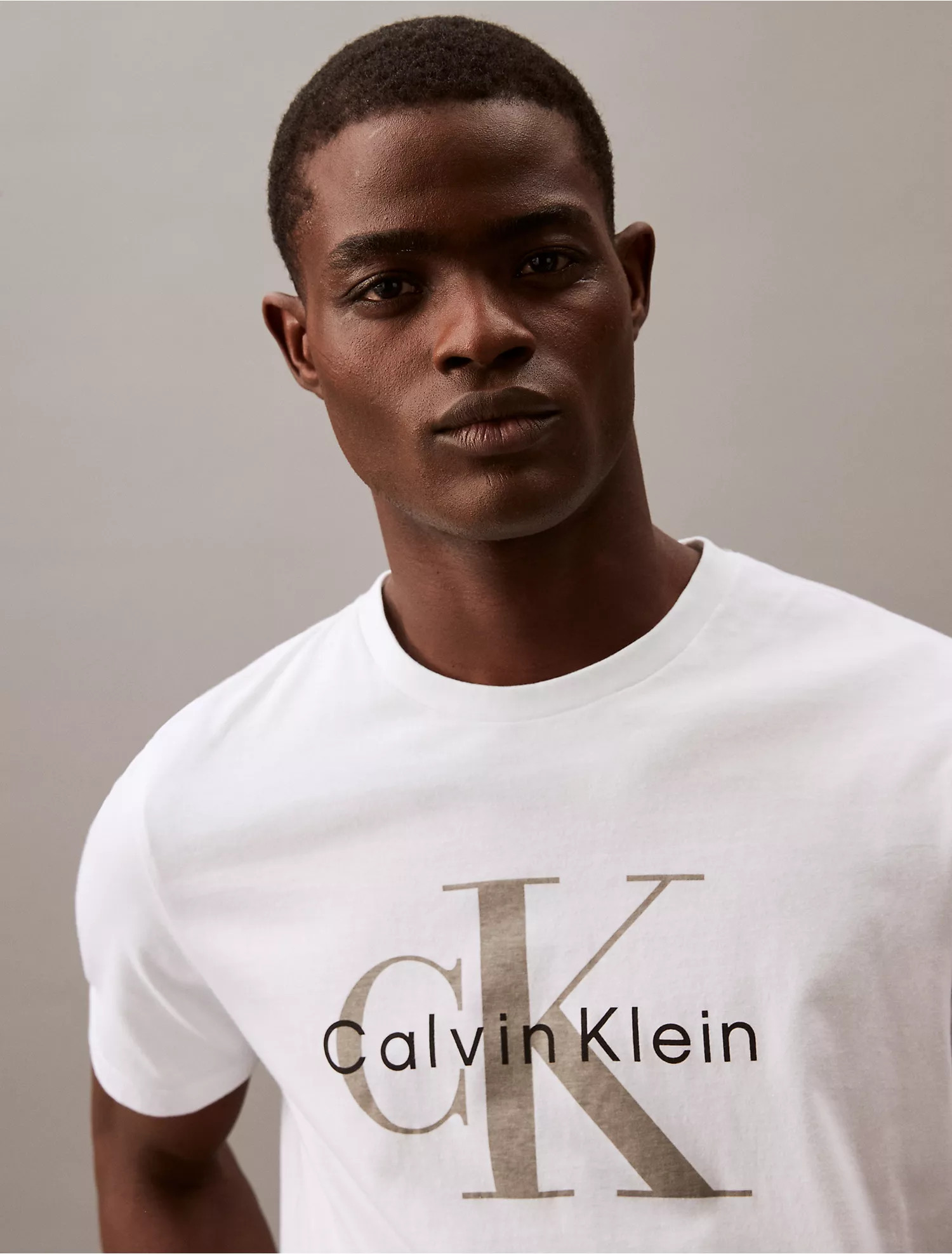 Monogram Logo Crewneck T-Shirt | Calvin Klein | Calvin Klein (US)