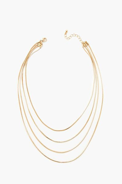 Layered Snake Chain Necklace | Forever 21