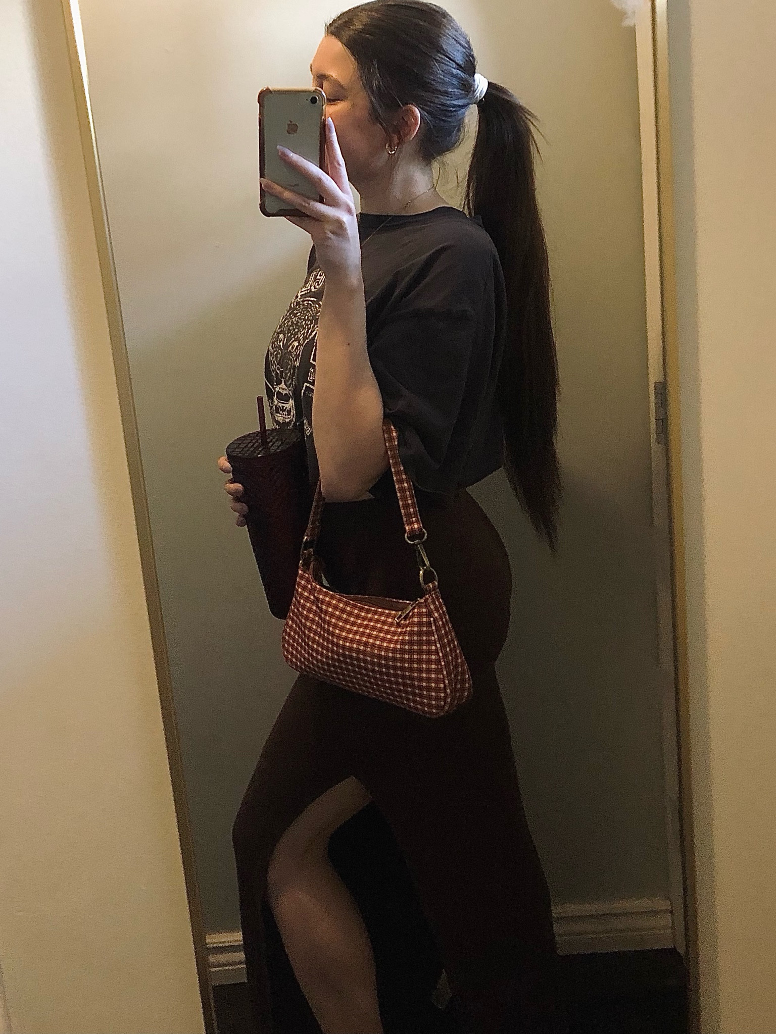 Maxi skirts with this gorgeous leg slit is on sale for $17.50 😍 perfect with baggy tees & a cutie purse!!!! I’m wearing a size small it has lots of stretch!

#LTKsalealert #LTKstyletip