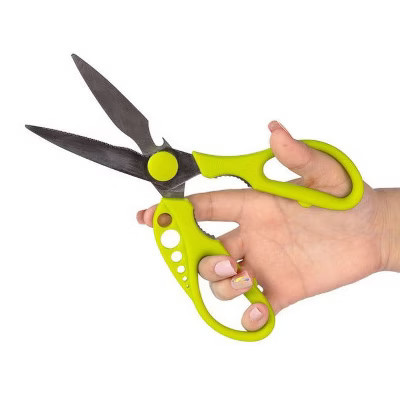 KitchInventions  Strip-n-Snip - Herb Stripping Multi-use Scissors - Green | Target