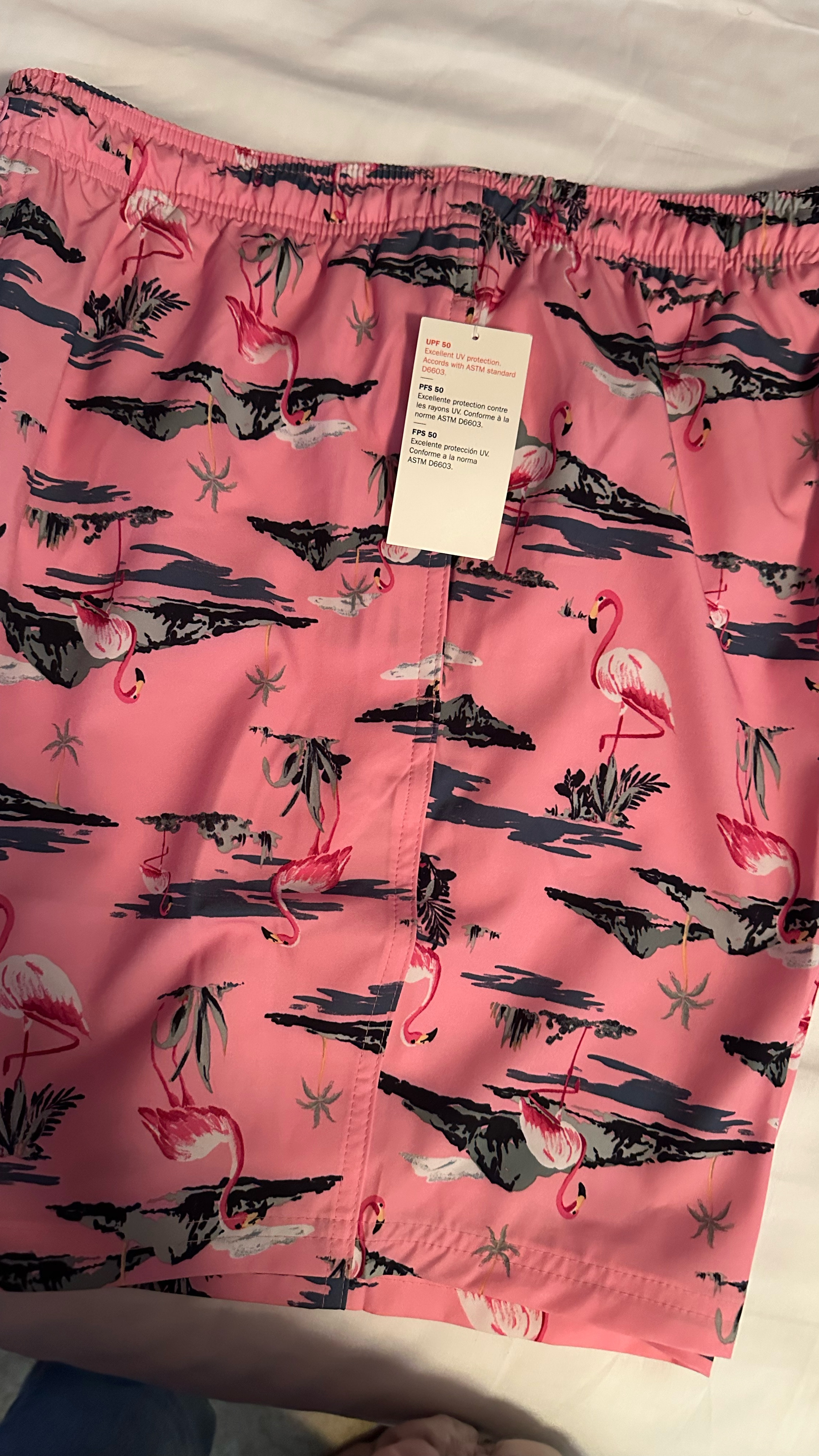 Squealed when I saw these swim trunks for the bf.  Can’t believe he loved them too AND he was impressed by the quality. 
.
#swimtrunks #summer #vacation #forhim #tropical

#LTKFindsUnder50 #LTKSwim #LTKMens