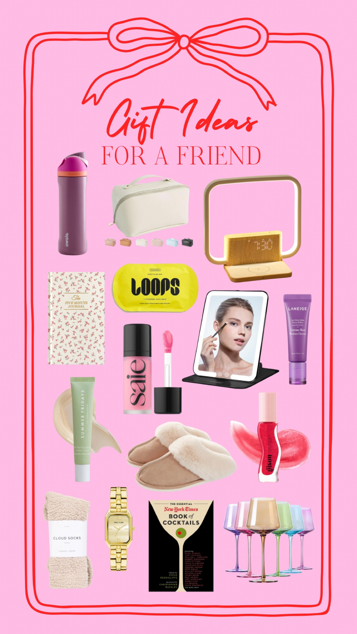 Gifts for a friend, gifts for her, friends gift, makeup, skincare, water bottle, gifts for girlfriend, gifts for sister

#LTKGiftGuide #LTKBeauty #LTKFindsUnder50